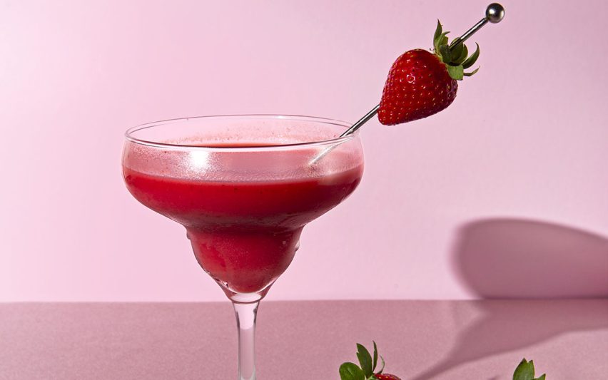 Frozen Strawberry Caipiroska
