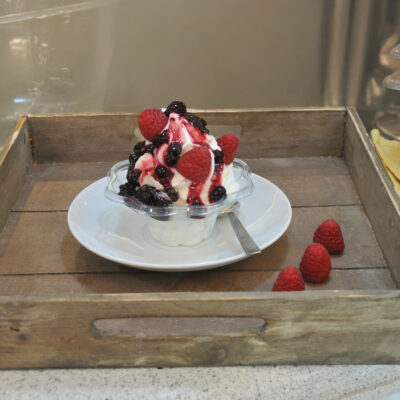 How to make frozen yogurt using a professional machine